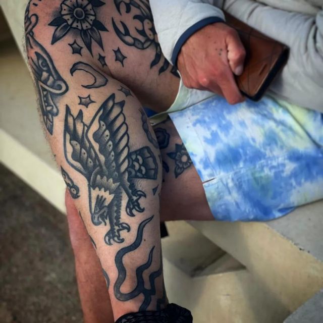 Fait par @roel_bdv_tattoo
・・・
How does your healed work look like is what people ask me sometimes... In person I always got something to show right away cause I did some work on my own legg. Here I didn’t show it yet so here you go! Inner legg fully healed upp.

#BordeauxTattoo
#BordeauxInkMaster
#BordeauxTattooArtist
#BordeauxInkScene
#BordeauxTattooStudio
#BordeauxInkCommunity
#BordeauxTattooCulture
#BordeauxTattooLove
#BordeauxBodyArt
#BordeauxTattooLife
#BordeauxTattooInspiration
#BordeauxTattooDesign
#BordeauxTattooCollective
#BordeauxTattooScene
#BordeauxTattooFamily
#TattooArt
#InkedLife
#TattooInspiration
#TattooAddict
#TattooLove
#InkAddiction
#BodyArt
#TattooCommunity
#TattooCulture
#InkLife
#TattooDesign
#TattooLovers
#ArtisticInk
#TattooAddiction
#InkInspiration